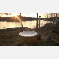 Vildmarksbad til 5 personer -  180 cm 